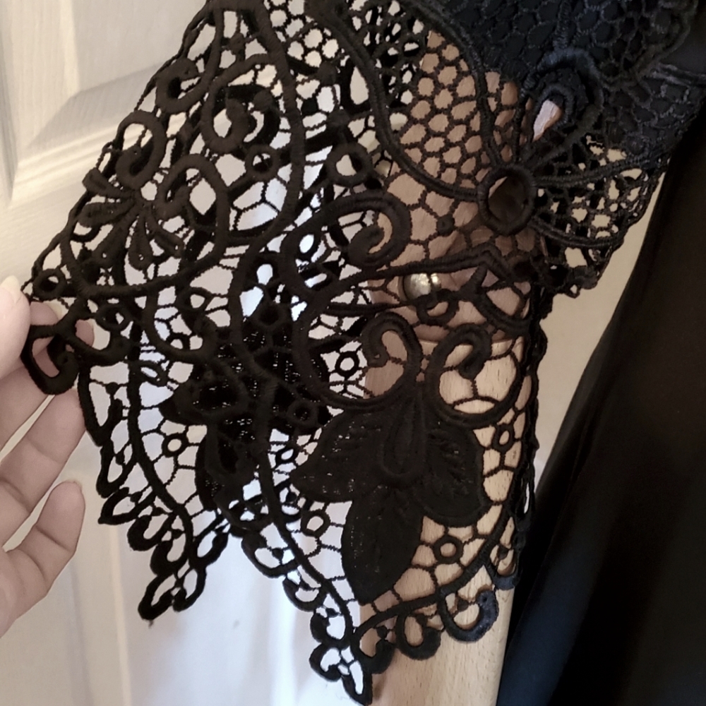 Strapless Black Mini Dress